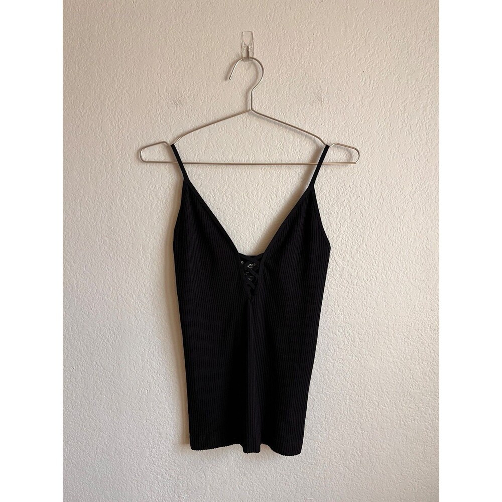 Free People Crossfire Cami in Black Size M/L